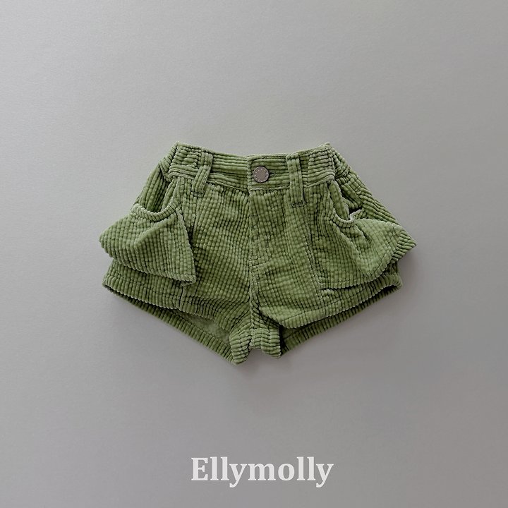 Ellymolly - Korean Children Fashion - #littlefashionista - Vivi Frill Corduroy Pants - 7