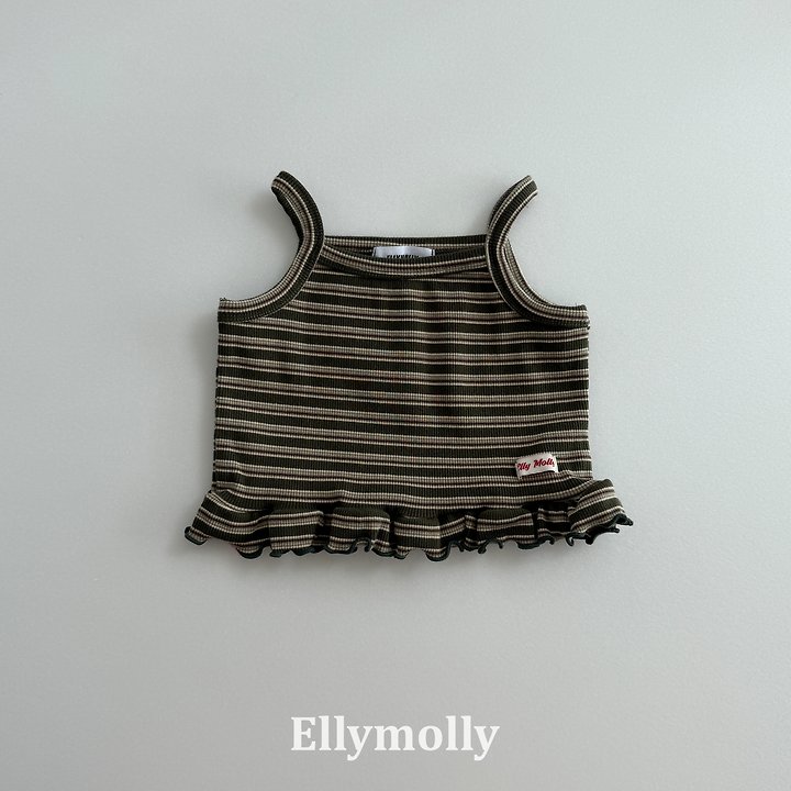 Ellymolly - Korean Children Fashion - #Kfashion4kids - Shadow Frill Sleeveless - 4