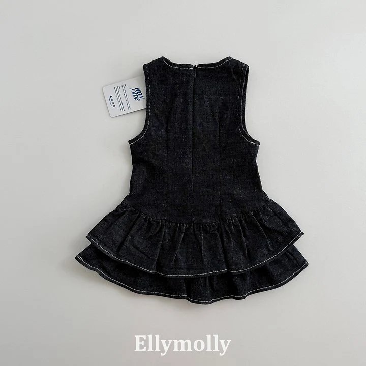 Ellymolly - Korean Children Fashion - #littlefashionista - Mona Frill One-piece - 3