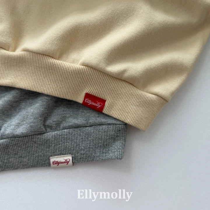 Ellymolly - Korean Children Fashion - #littlefashionista - Two Tone Sweatshirts - 8
