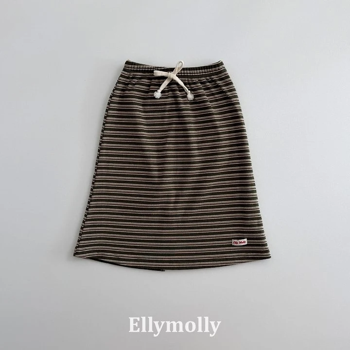 Ellymolly - Korean Children Fashion - #magicofchildhood - Shadow Long Skirt - 3
