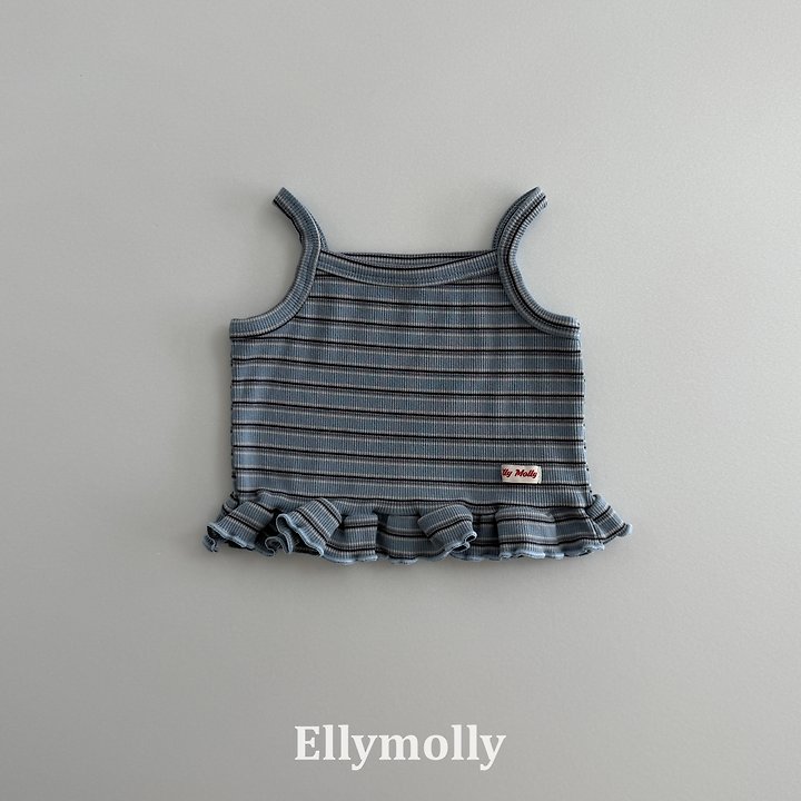 Ellymolly - Korean Children Fashion - #magicofchildhood - Shadow Frill Sleeveless - 5