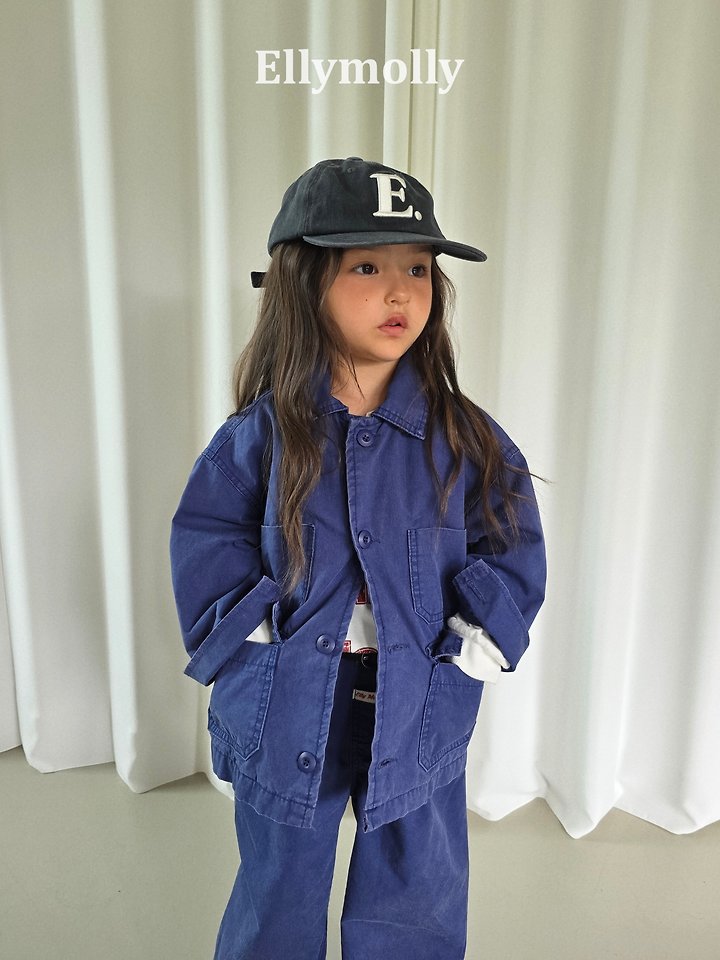 Ellymolly - Korean Children Fashion - #magicofchildhood - Low Pocket Jacket - 11