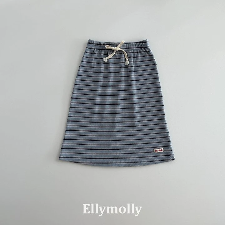 Ellymolly - Korean Children Fashion - #magicofchildhood - Shadow Long Skirt - 4