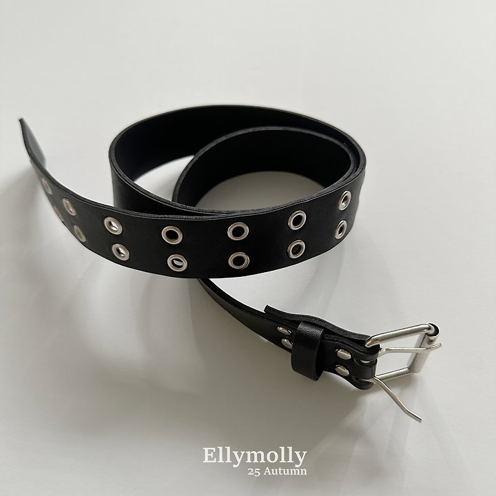 Ellymolly - Korean Children Fashion - #minifashionista - Two Line Hole Belt - 3