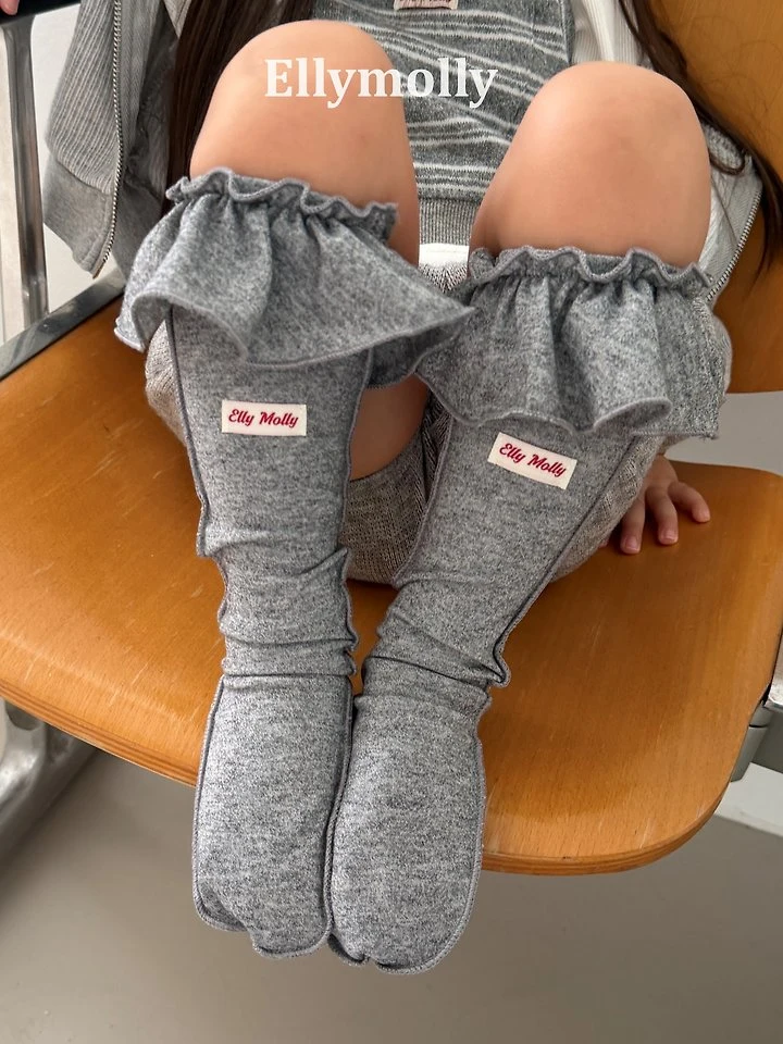 Ellymolly - Korean Children Fashion - #minifashionista - Edge Frill Socks - 10