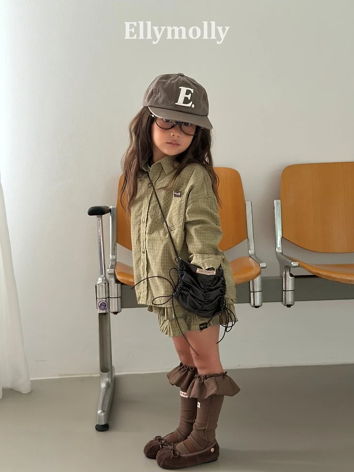 Ellymolly - Korean Children Fashion - #minifashionista - Maison Check Shirts - 12