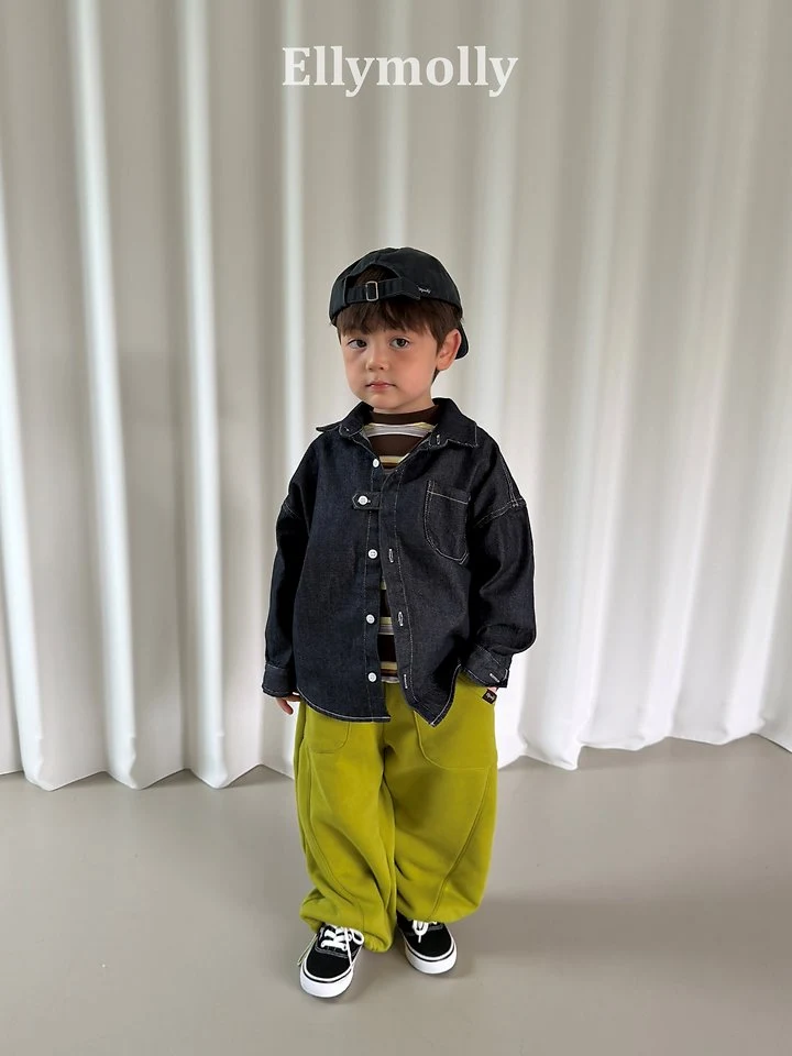 Ellymolly - Korean Children Fashion - #minifashionista - Dusk String Pants - 11