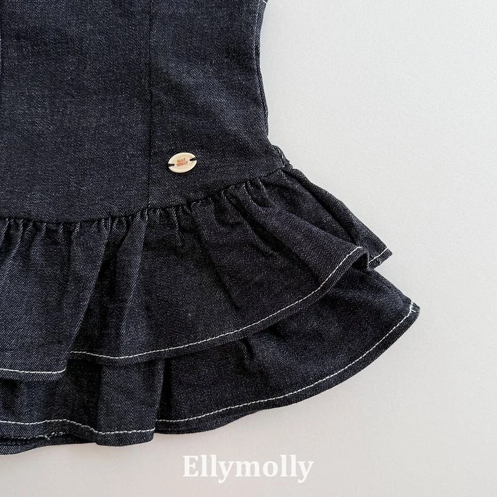 Ellymolly - Korean Children Fashion - #minifashionista - Mona Frill One-piece - 5