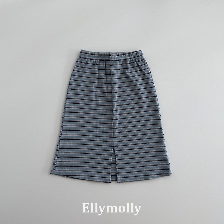 Ellymolly - Korean Children Fashion - #prettylittlegirls - Shadow Long Skirt - 5