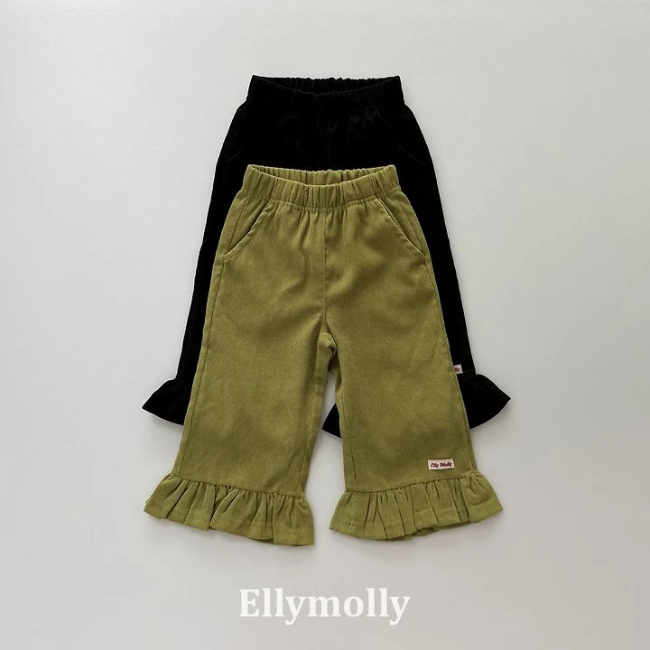 Ellymolly - Korean Children Fashion - #prettylittlegirls - Frill Log Pants