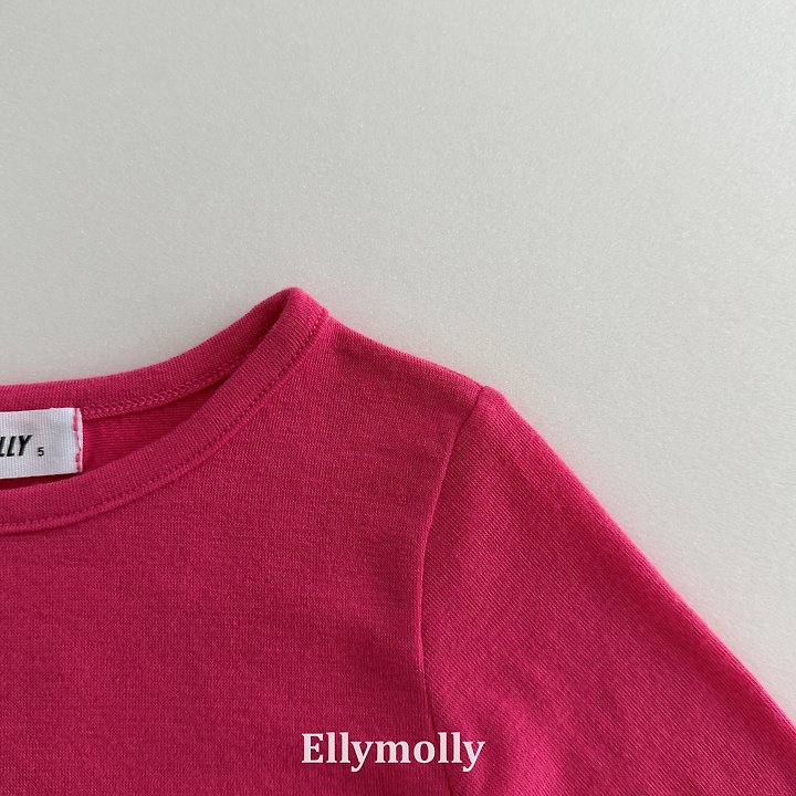Ellymolly - Korean Children Fashion - #prettylittlegirls - Rolling Colored Tee - 7