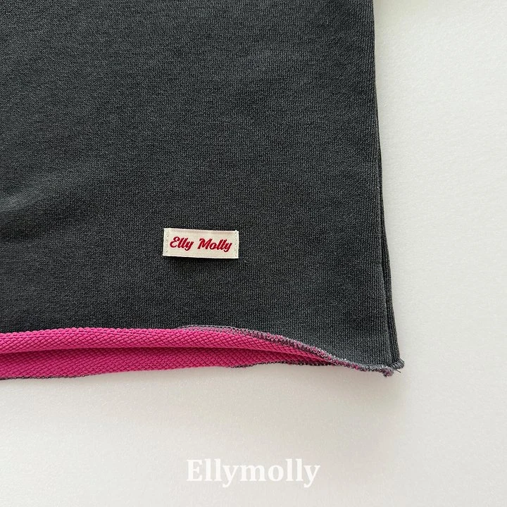 Ellymolly - Korean Children Fashion - #prettylittlegirls - Rough Two Tone Dying Sweatshirts - 10