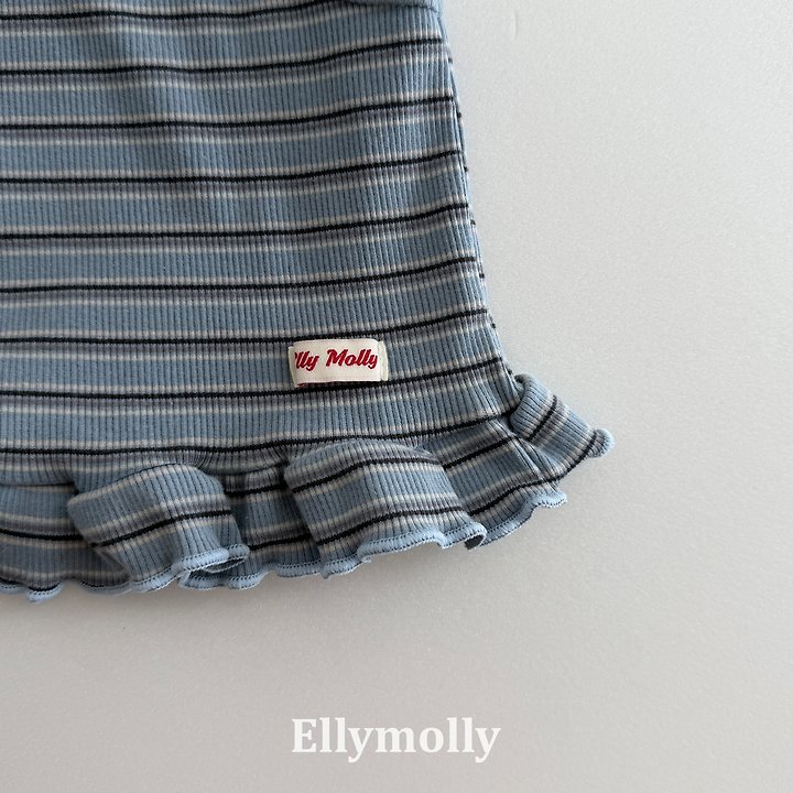 Ellymolly - Korean Children Fashion - #prettylittlegirls - Shadow Frill Sleeveless - 7