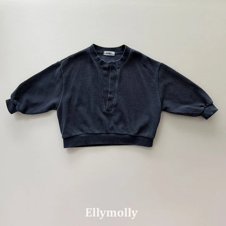 Ellymolly - Korean Children Fashion - #toddlerclothing - Slit Opening Sweatshirts - 4
