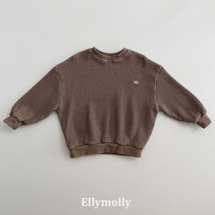 Ellymolly - Korean Children Fashion - #stylishchildhood - King Waffle Moment Sweatshirts - 3