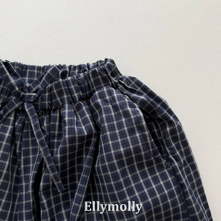 Ellymolly - Korean Children Fashion - #stylishchildhood - Autumn Greed Balloon Pants - 7