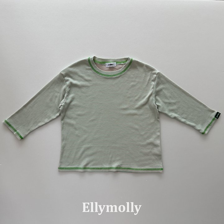 Ellymolly - Korean Children Fashion - #stylishchildhood - Rib Mellow Tee - 3