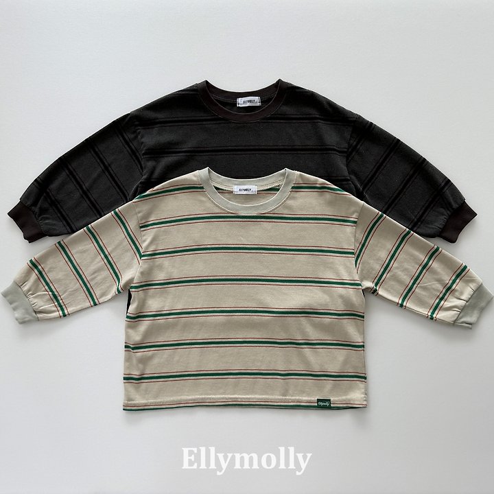 Ellymolly - Korean Children Fashion - #stylishchildhood - Domino Pigment Tee