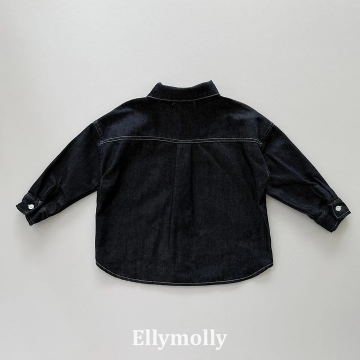 Ellymolly - Korean Children Fashion - #todddlerfashion - Non Faded Shirt - 3