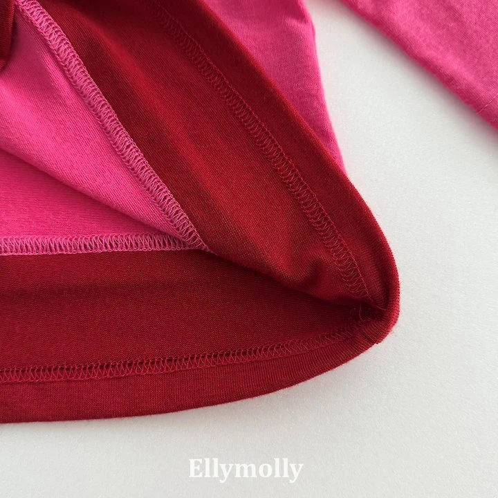Ellymolly - Korean Children Fashion - #toddlerclothing - Rolling Colored Tee - 9