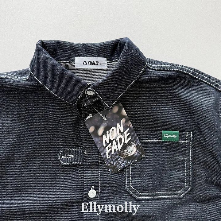 Ellymolly - Korean Children Fashion - #todddlerfashion - Non Faded Shirt - 4
