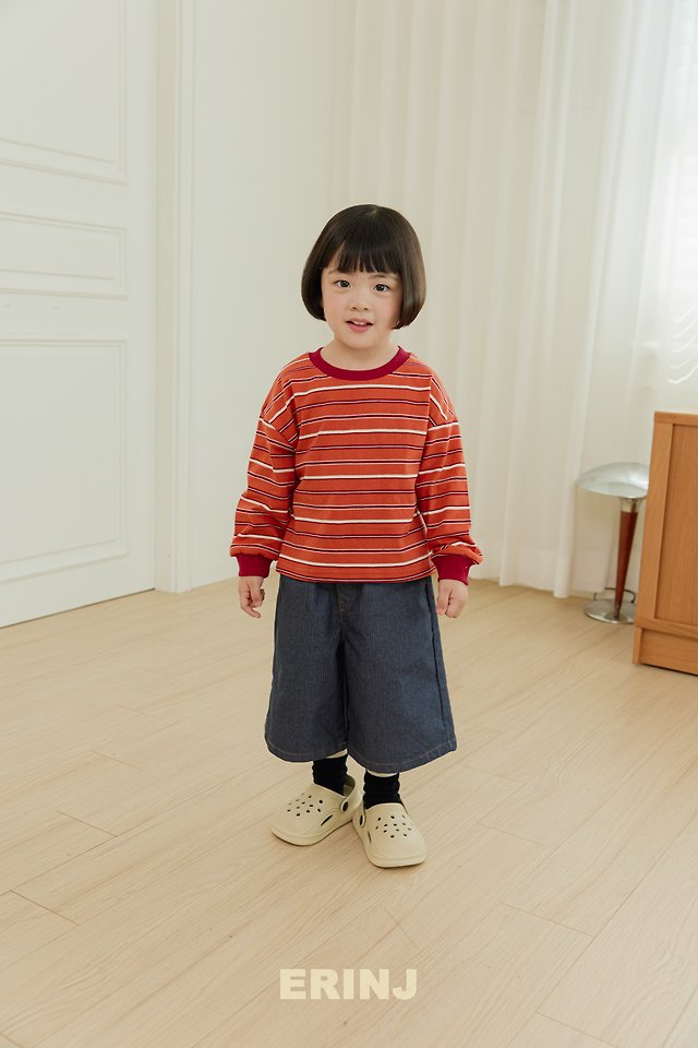 Erin J - Korean Children Fashion - #Kfashion4kids - Macaron Striped Tee - 12