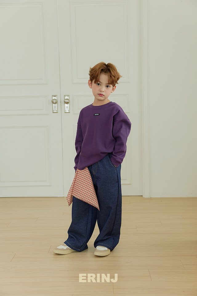 Erin J - Korean Children Fashion - #Kfashion4kids - Soft Wide Denim Pants - 10