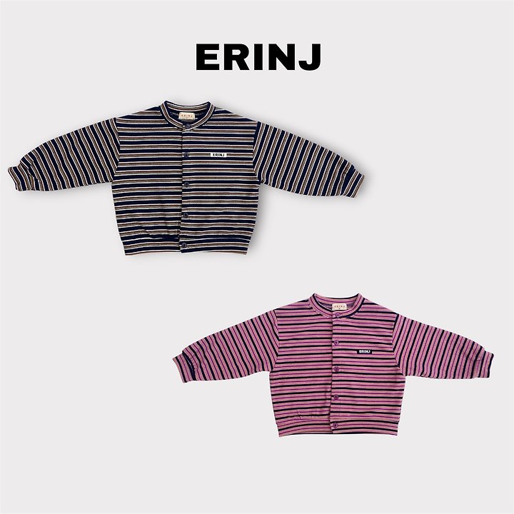Erin J - Korean Children Fashion - #childofig - Striped Cardigan