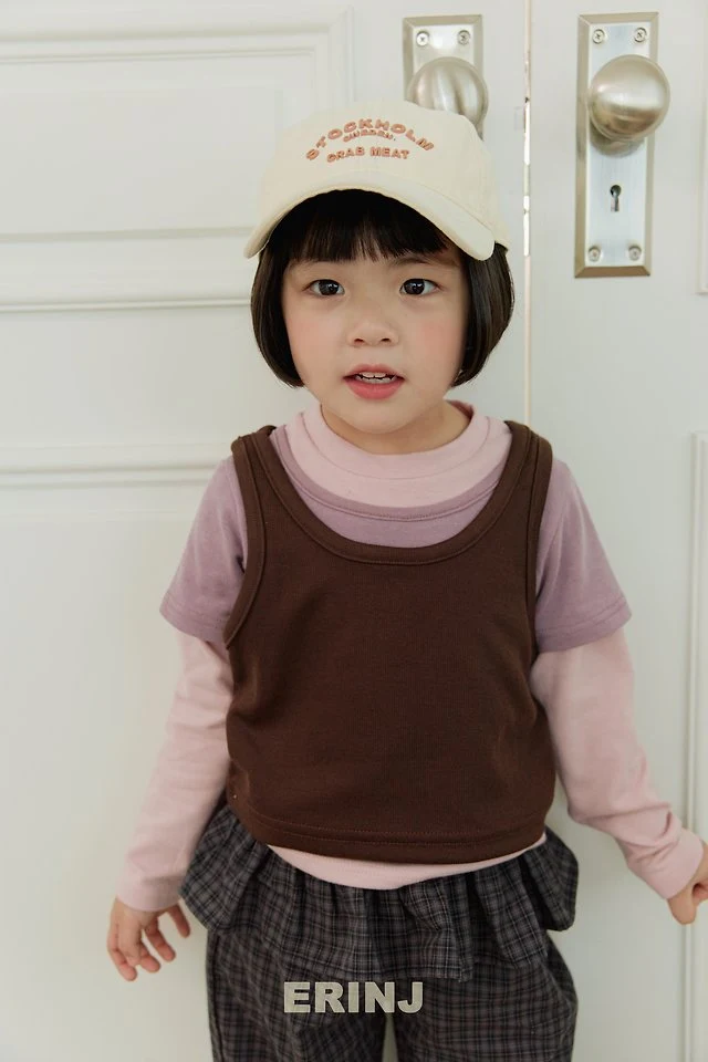 Erin J - Korean Children Fashion - #childofig - Soft Layered Tee - 9