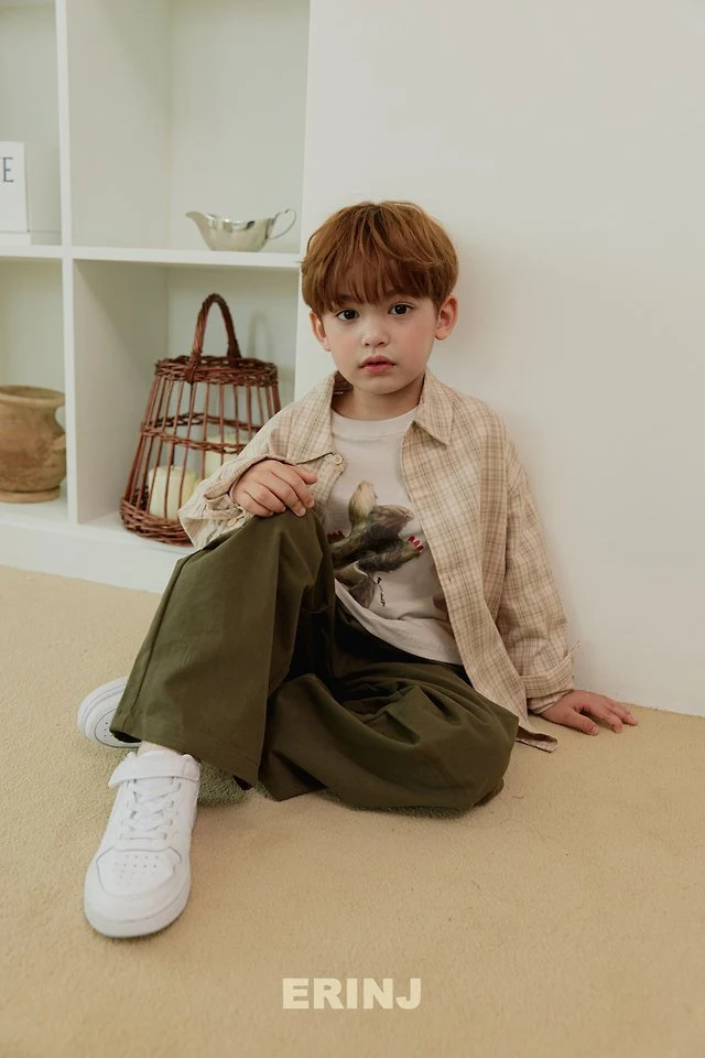 Erin J - Korean Children Fashion - #childofig - Check Shirt - 7
