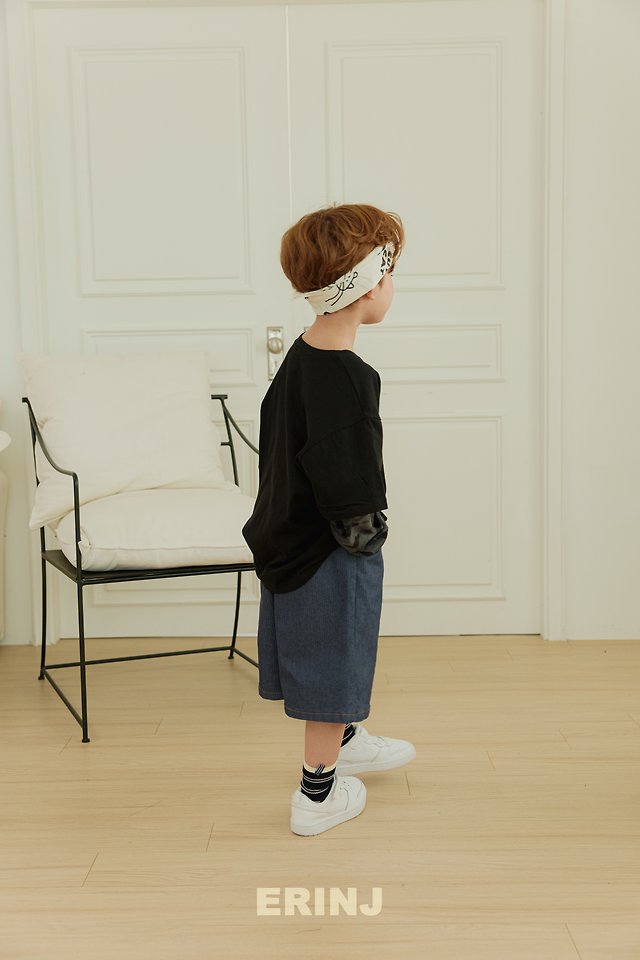 Erin J - Korean Children Fashion - #designkidswear - Camo Layered Tee - 6