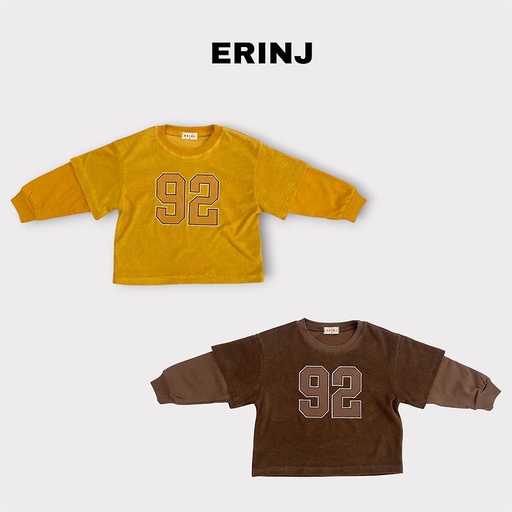 Erin J - Korean Children Fashion - #designkidswear - Terry Layered Tee