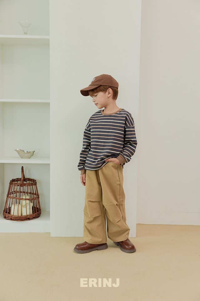 Erin J - Korean Children Fashion - #discoveringself - Macaron Striped Tee - 7
