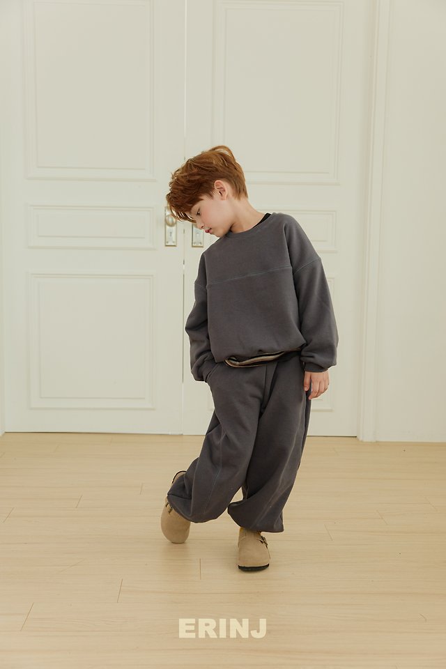 Erin J - Korean Children Fashion - #discoveringself - Panel Sweatshirt - 10