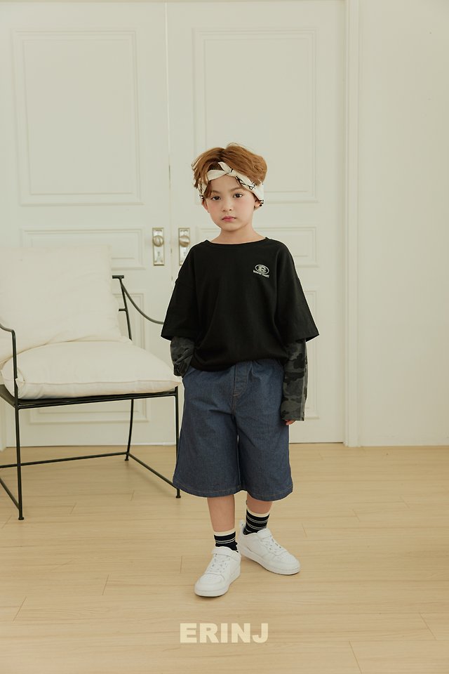 Erin J - Korean Children Fashion - #discoveringself - Camo Layered Tee - 7
