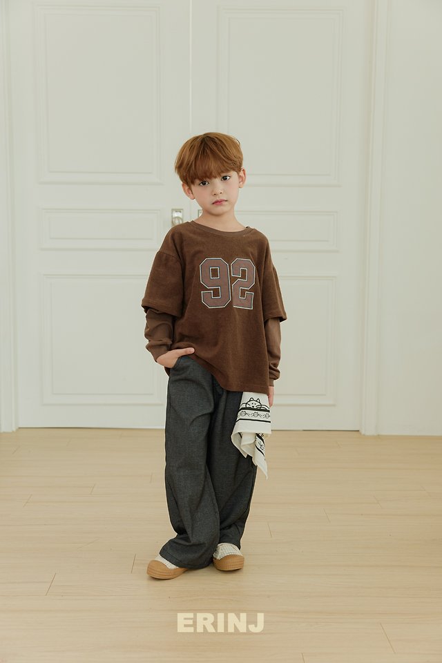 Erin J - Korean Children Fashion - #discoveringself - Soft Wide Denim Pants - 5