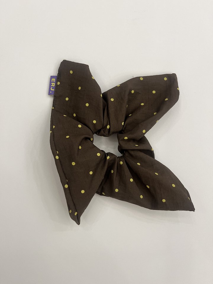 Erin J - Korean Children Fashion - #designkidswear - Square Hair Scrunchie - 4