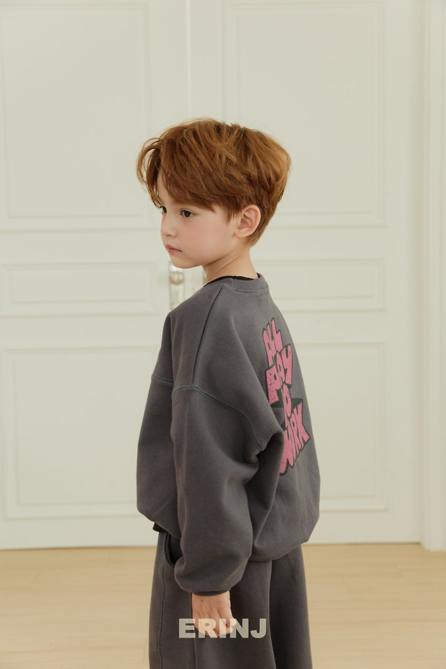 Erin J - Korean Children Fashion - #fashionkids - Panel Sweatshirt - 11