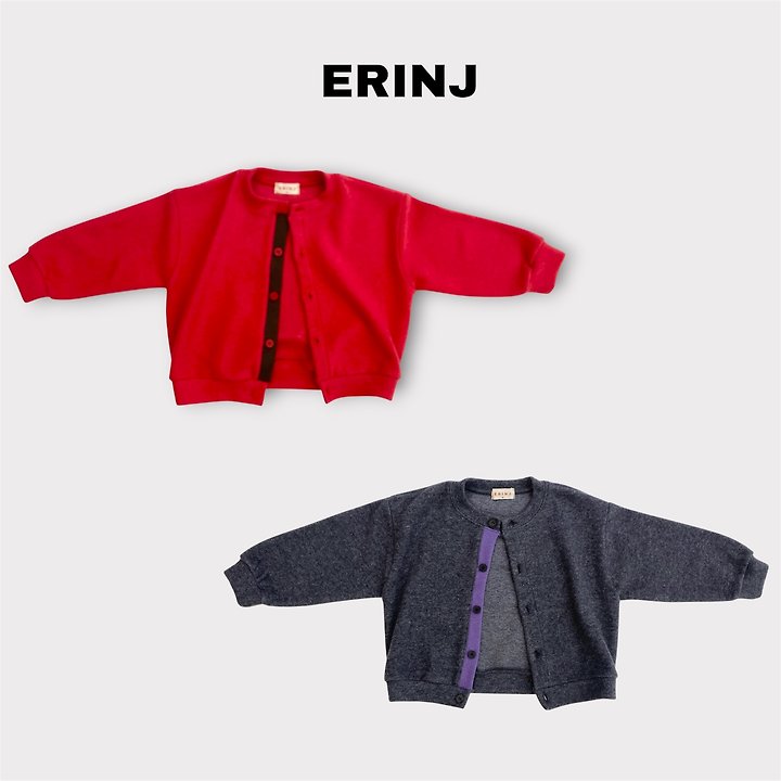 Erin J - Korean Children Fashion - #fashionkids - Colorblock Cardigan