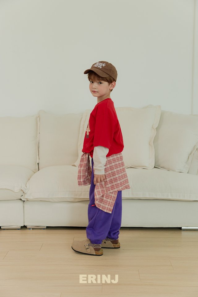 Erin J - Korean Children Fashion - #kidsshorts - Cut Jogger Pants - 5