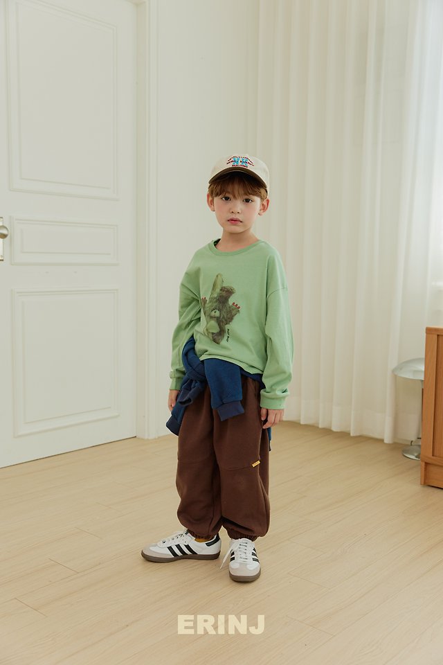Erin J - Korean Children Fashion - #kidsshorts - Monster Tee - 3