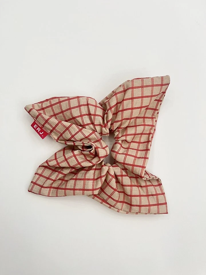 Erin J - Korean Children Fashion - #kidsstore - Square Hair Scrunchie - 7
