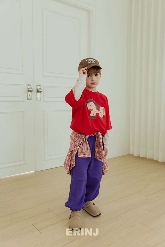 Erin J - Korean Children Fashion - #kidzfashiontrend - Cut Jogger Pants - 7