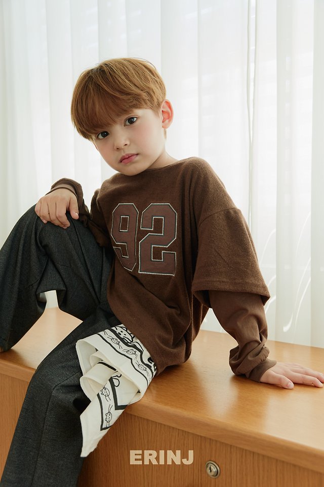 Erin J - Korean Children Fashion - #kidzfashiontrend - Soft Wide Denim Pants - 9