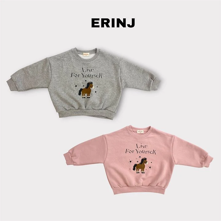 Erin J - Korean Children Fashion - #littlefashionista - Pony Dream Sweatshirt