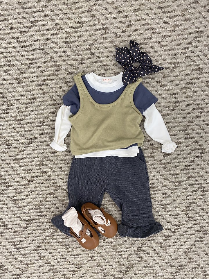 Erin J - Korean Children Fashion - #littlefashionista - Square Hair Scrunchie - 10