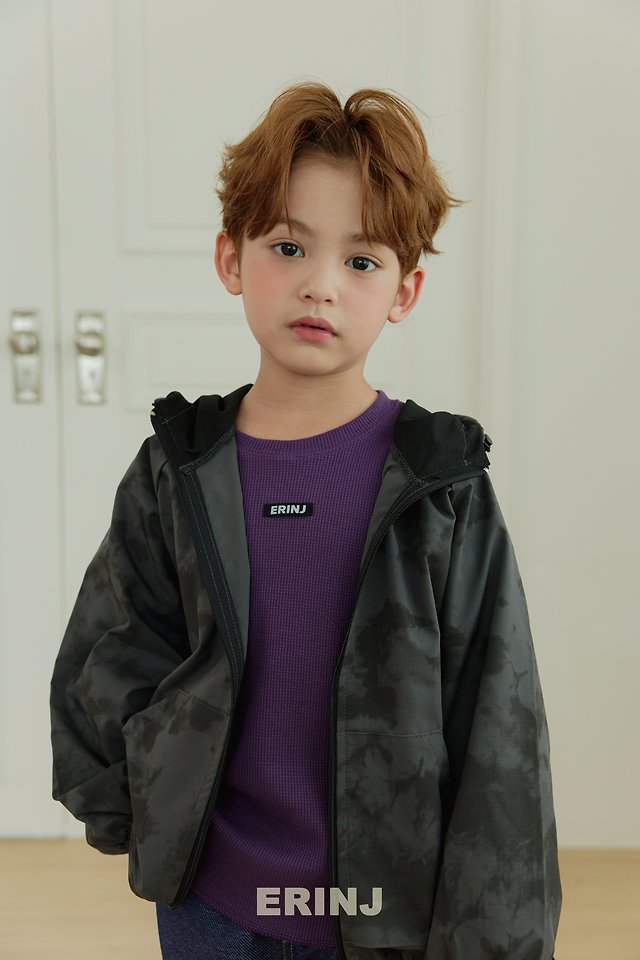 Erin J - Korean Children Fashion - #magicofchildhood - Stretch Waffle Tee - 11