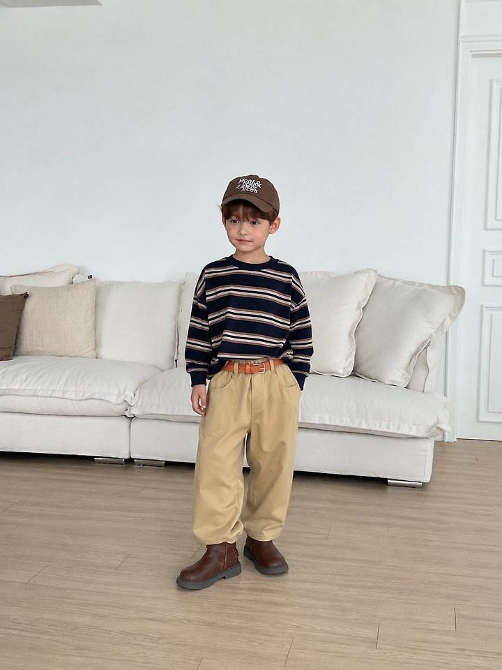 Erin J - Korean Children Fashion - #magicofchildhood - Noble Striped Tee - 8