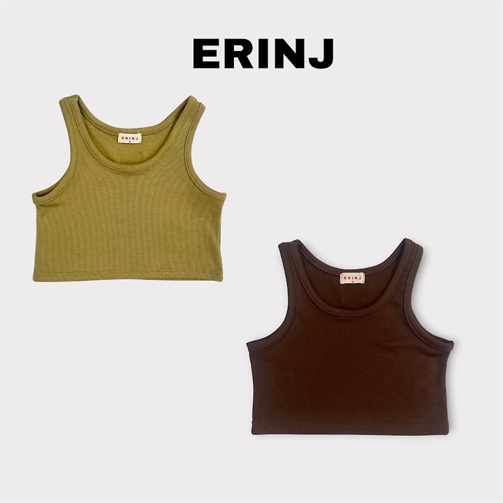 Erin J - Korean Children Fashion - #magicofchildhood - Ribbed Layered Sleeveless